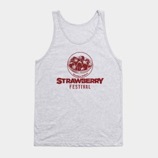 Hawkins Strawberry Festival 1986 Vintage Tank Top